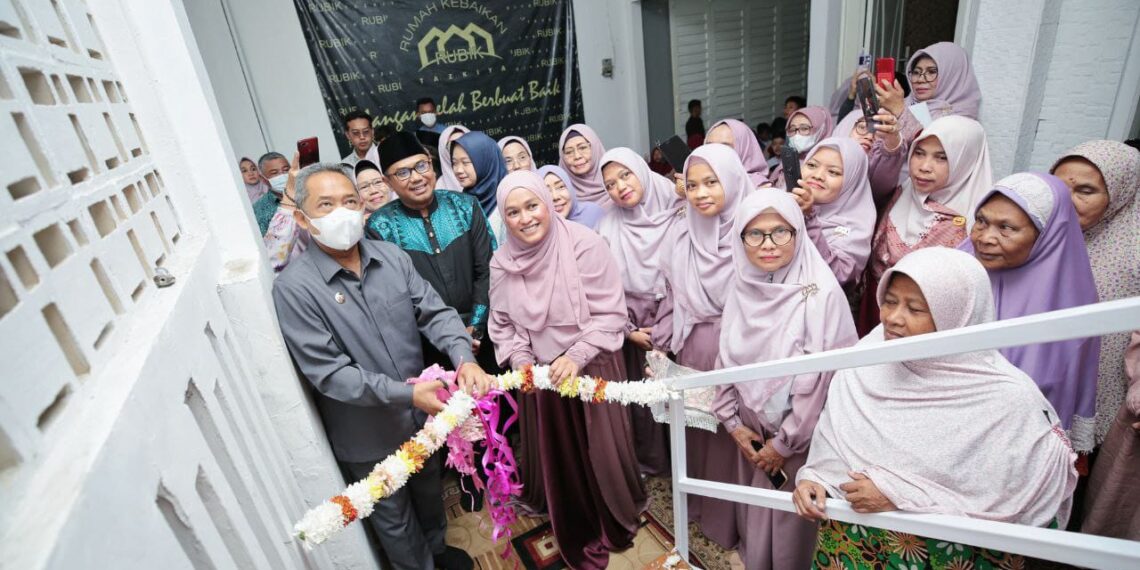 Resmikan Rumah Kebaikan Tazkiya, Yana Ingatkan Indahnya Saling Berbagi