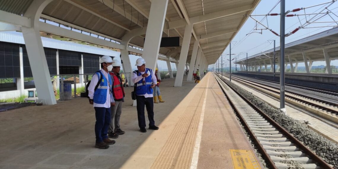 PLN Selesai Energize Stasiun Kereta Cepat di Karawang