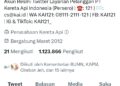 Akun Twitter KAI @KAI121 Sudah Kembali Normal, Masyarkat Bisa Kembali Berinteraksi