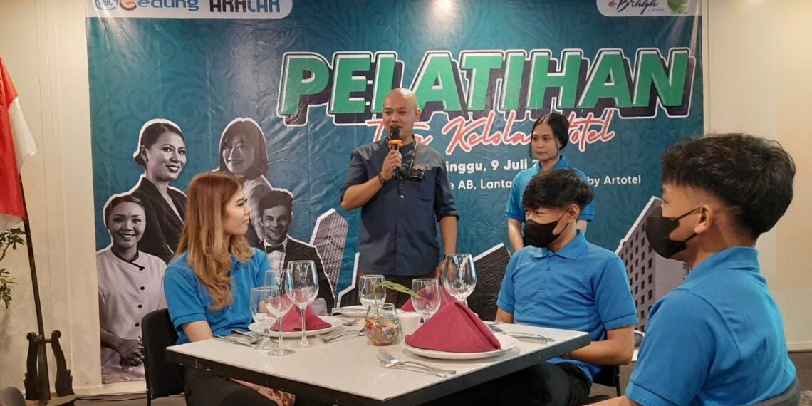 Puluhan Generasi Gen Z Braga Antusias Ikuti Pelatihan Tata Kelola Hotel