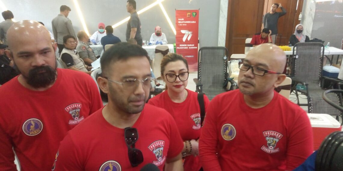Advokat Squad, PAKSI, PMI, dan Polrestabes Bandung Gelar Donor Darah
