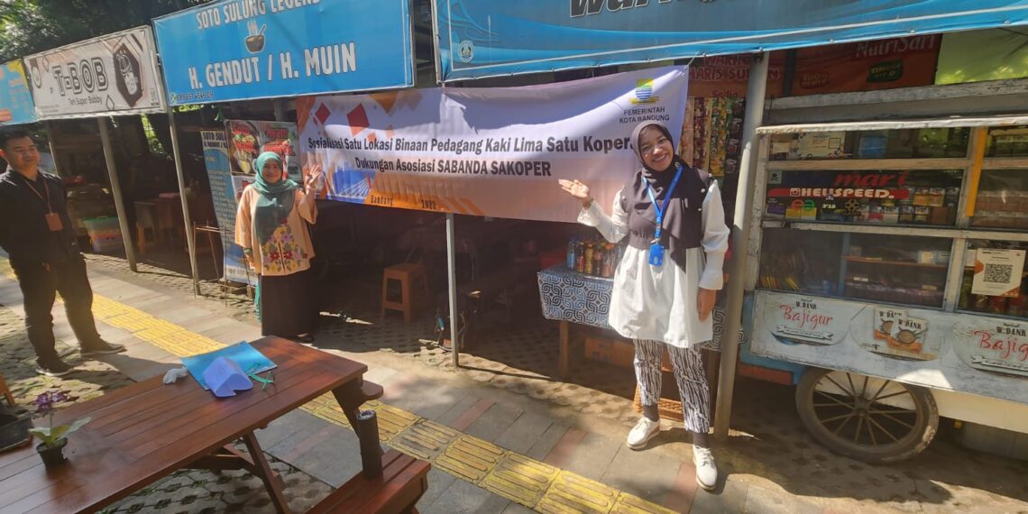 Sabanda Sakoper Pemkot Bandung Ajak PKL Jadi Anggota Koperasi