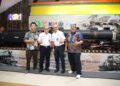 Miniatur Lokomotif Uap DD5208 Pemecah Rekor MURI Hadir di Stasiun Bandung