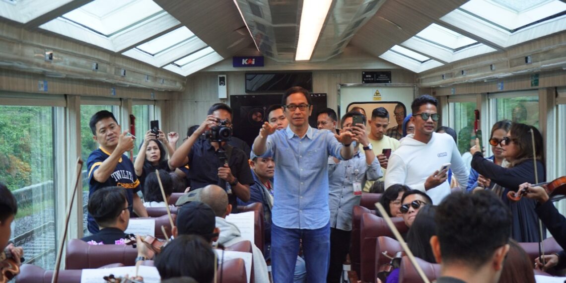 KAI Gandeng Addie MS dan Twilite Orchestra Tampil di Kereta Panoramic dan di Stasiun Solo Balapan