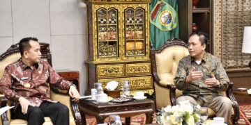 Kunjungi Pj. Gubernur Sumsel, Ketua KPPU Bahas Sejumlah Agenda Strategis
