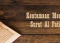 Keutamaan Dalam Membaca Surat Al-Fatihah