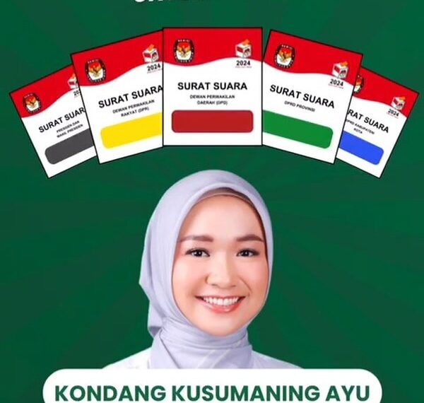 Viral Sosok Kondang Kusumaning Ayu, Caleg DPD RI yang Dicoblos Karena Cantik