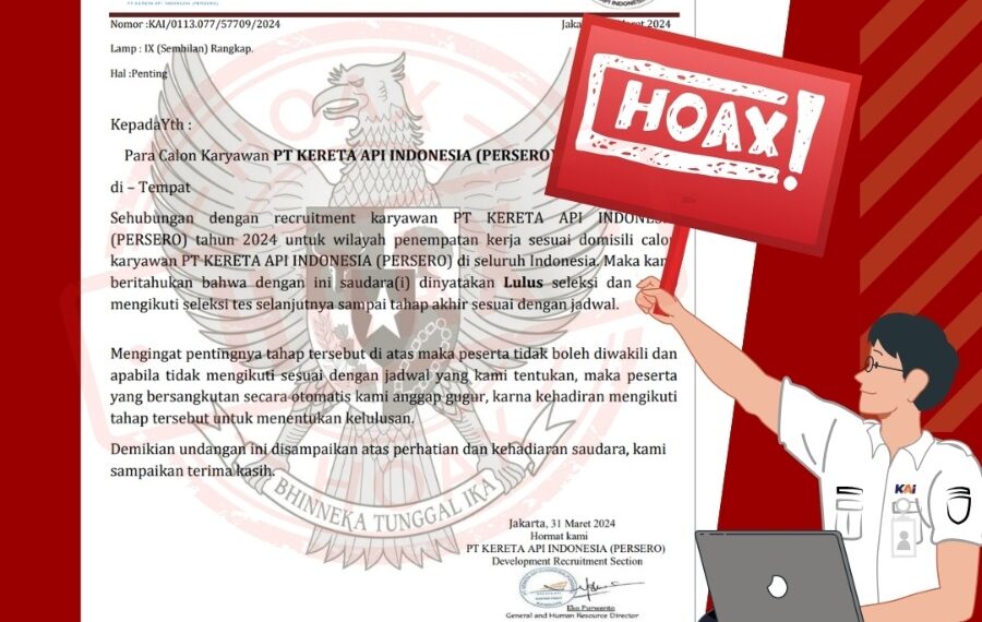 KAI Imbau Masyarakat Waspada Penipuan Berkedok Rekrutmen