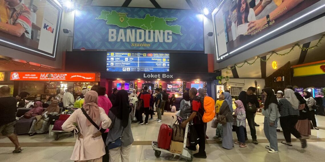 55 Ribu Lebih Pemudik Kembali Ke Wilayah Daop 2 Bandung