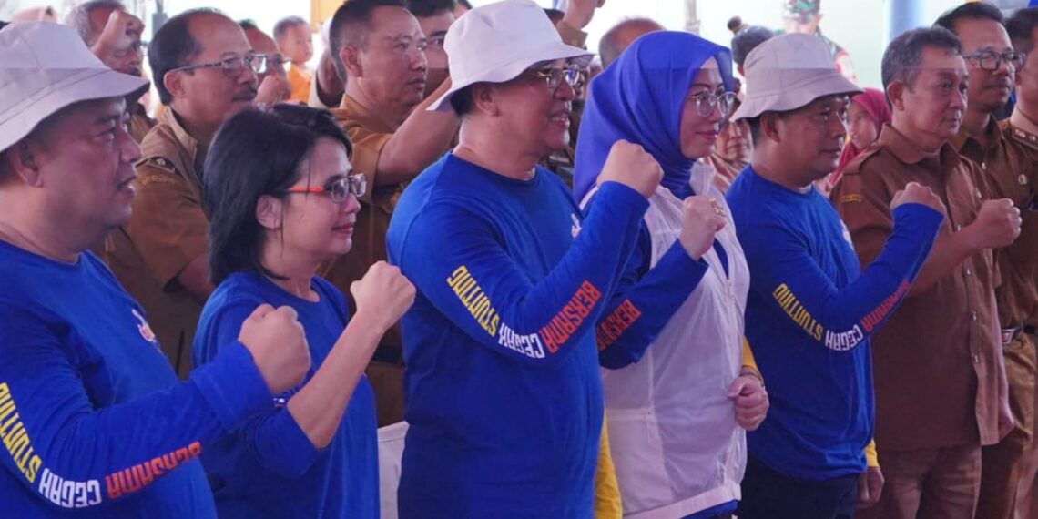 Gebyar Desa Cikuntul, Momentum Kerjasama Multi Sektor Turunkan Angka Stunting Jawa Barat