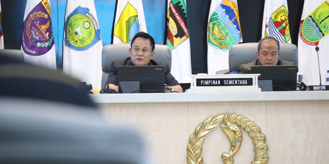 DPRD Provinsi Jawa Barat Gelar Rapat Paripurna Pengumuman Pembentukan Fraksi-Fraksi Masa Jabatan 2024-2029