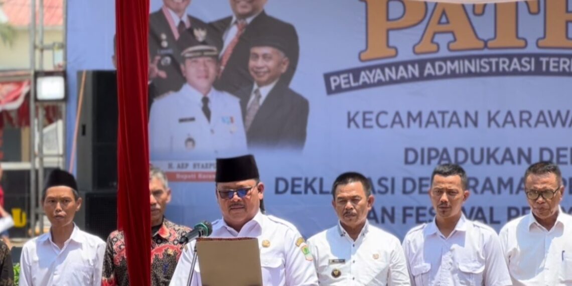 Pencanangan Deklarasi Desa Ramah Pelayanan Publik di Jawa Barat